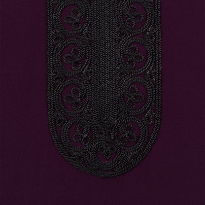 Moroccan Thawb Burgandy